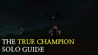 Isle 9  The True Champion Solo Guide