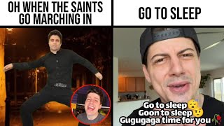 Go To Sleep vs Oh When The Saints Go Marching In