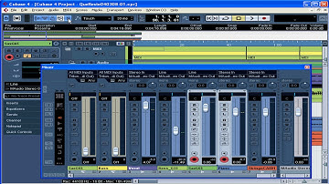 40 Cubase 4 video tutorial course Project Window