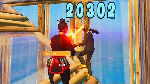 i hit this clip in a 1v1 fortnite creative... 😱