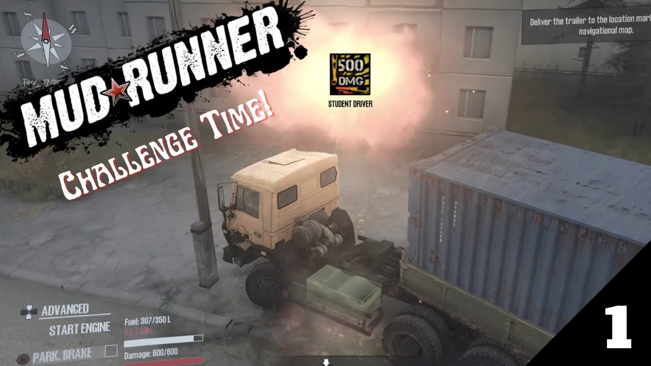Mud Runner 01 Challenges And Winches! YouTube