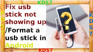 Format and Showing up a usb stick or hdd under Android screenshot 4