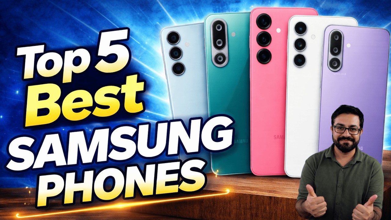 Top 5 Best Samsung Phones Under 15000 Under ₹20000 ₹25000 in Feb 2026