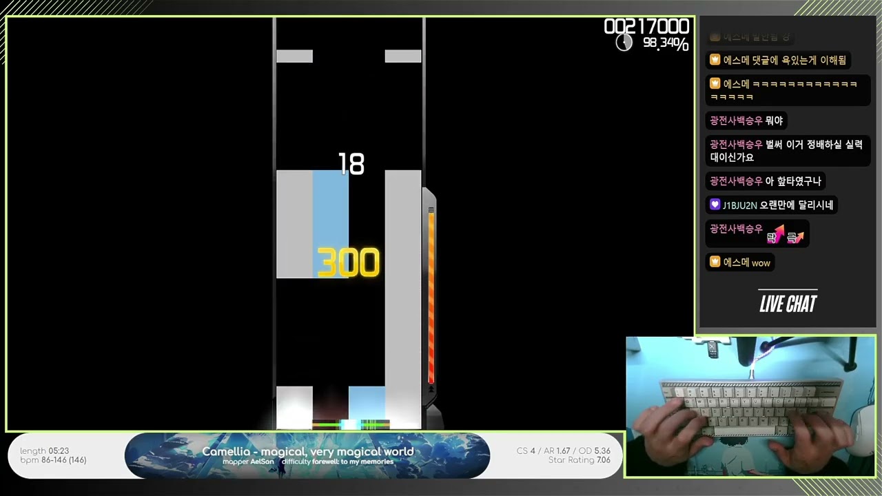 osu!mania 4K | Camellia - magical, very magical world [farewell: to my memories] HT 97%