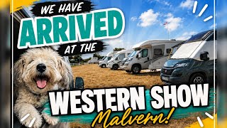🚐 WE’VE ARRIVED! 🤩 The Western Motorhome Show 2026 | Malvern