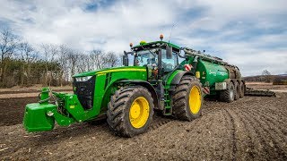 John Deere 8400R & Samson PG II 35 | Man TGS 18 440