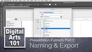 DART 101 Presentation Formats Part 2: Naming & Export
