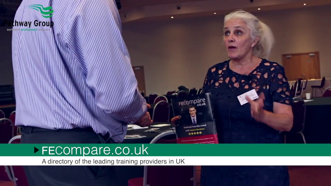 Lindsay McCurdy speaking about her new service: FE Compare on the 13th July 2017