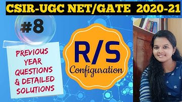 R/S Configuration[Part II]| STEREOCHEMISTRY | CSIR-UGC NET/GATE Previous Questions|Detailed solution
