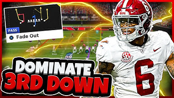 DOMINATE 3RD Down And Redzone Madden 21!!  (Singleback Wing Stack Offensive Scheme)