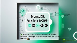 🍃MongoDB Basics, Functions & ORM Detailed Guide Pt 1–MongoDB Intro: Understand the Future of Data!📦🚀