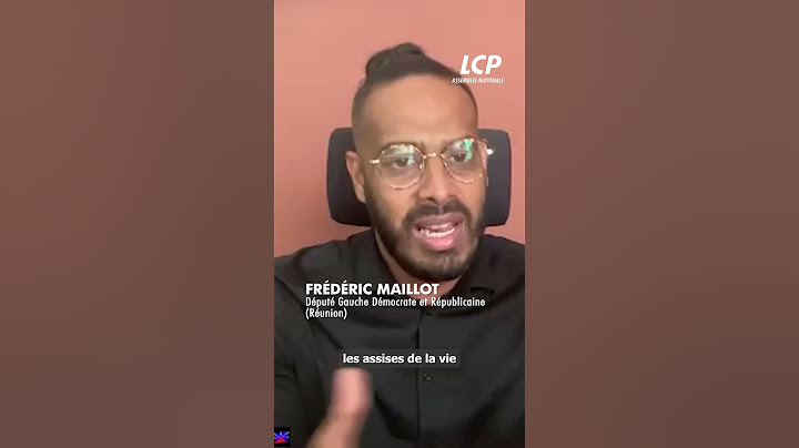 Accusations d'antisémitisme : la mise au point du député Frédéric Maillot (GDR)