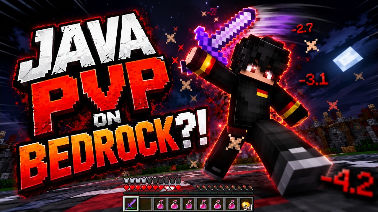 🔴Live Java PvP! Auf der Bedrock Edition Deutsch! - YouTube
