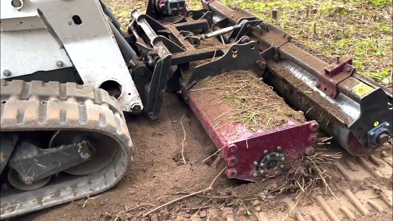 Bobcat T870 CONETEKS Recultivation & Soil Conditioner Attachments