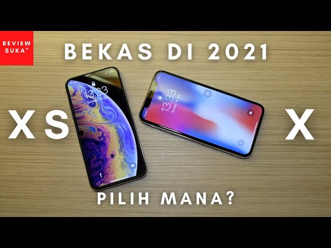 SEJAUH ITUKAH PERBEDAANNYA? | Review Lengkap IPhone X VS IPhone XS 2021 !