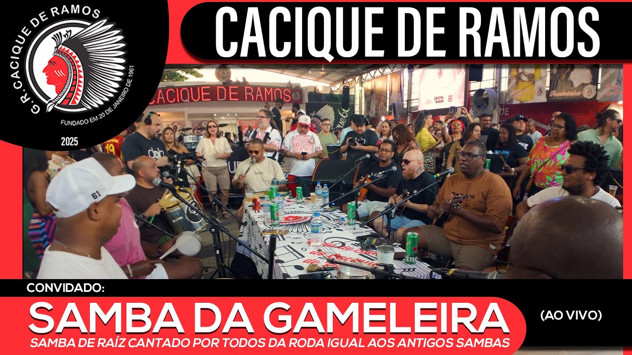 Roda de Samba da Gameleira canta em Homenagem a Bira Presidente Ao vivo no Cacique de Ramos