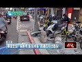 北市驚傳水壺卡煞車！ 休旅失控擦撞側翻　女駕駛爬出