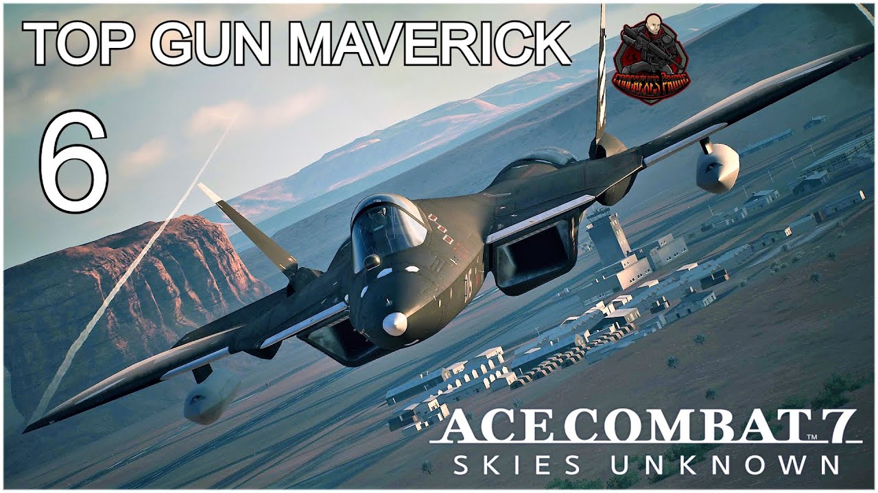 Top Gun: Maverick movie and Ace Combat 7: Skies Unknown launch