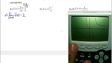 AP Calc AB: 1.2 - Limits Involving Infinity