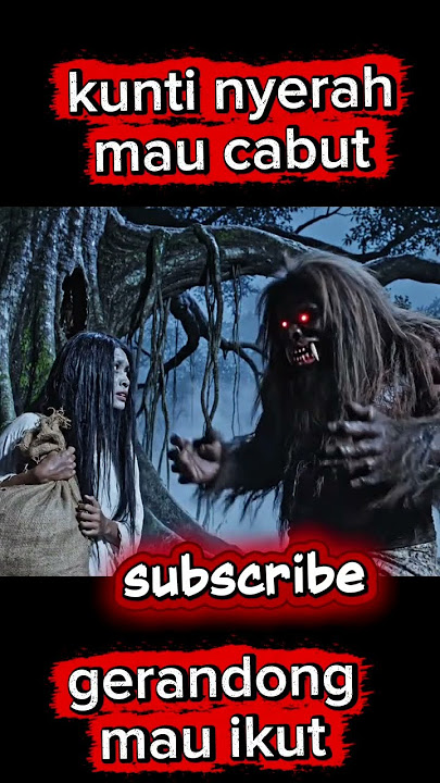 kunti curhat mau cabut#hororlucu #gerandong #horror #hororkomedi #short