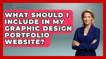 What Should I Include In My Graphic Design Portfolio Website? - Graphic Design Nerd