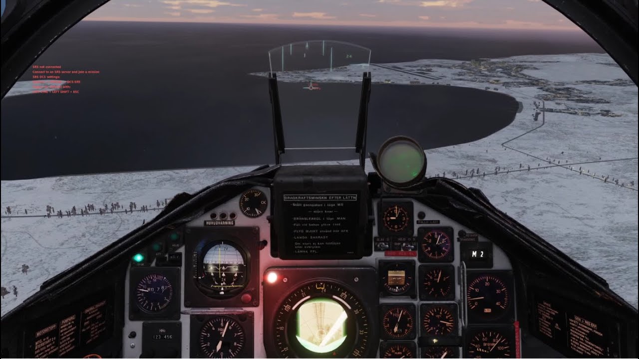 Viggen Attack on Moskva Cockpit Footage | DCS World