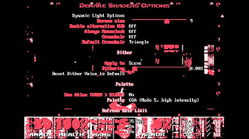 GZDoom - Demake Shaders - Mod Showcase 1 - NES Demo - Knee Deep in the Dead