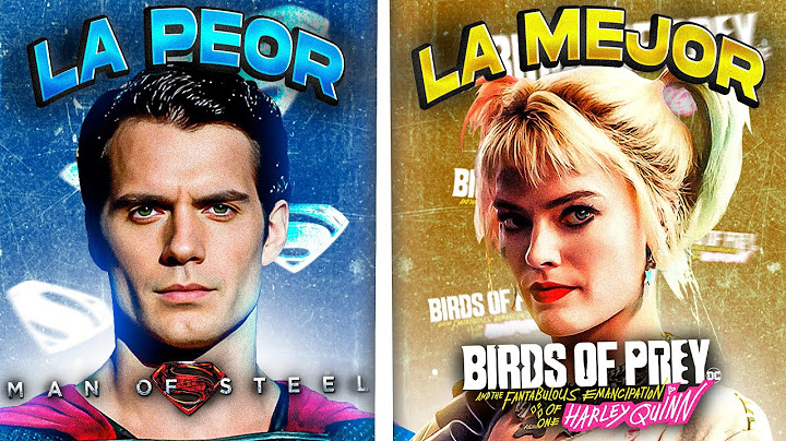 Las 16 PELICULAS de DC de PEOR a MEJOR