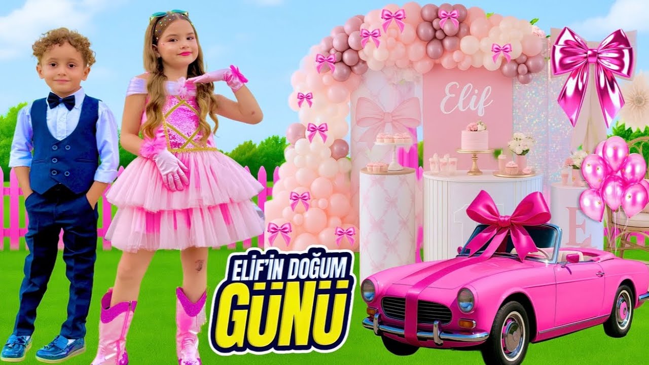 ELİFİN DOĞUM GÜNÜ PARTİSİ !! EFSANE PARTİ !! DEV SÜRPRİZ !! BÜYÜK GÜN KUZEY ELİF !!