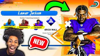 They Added Golden Ticket Lamar Jackson To Superstar KO And He's Unstoppable!