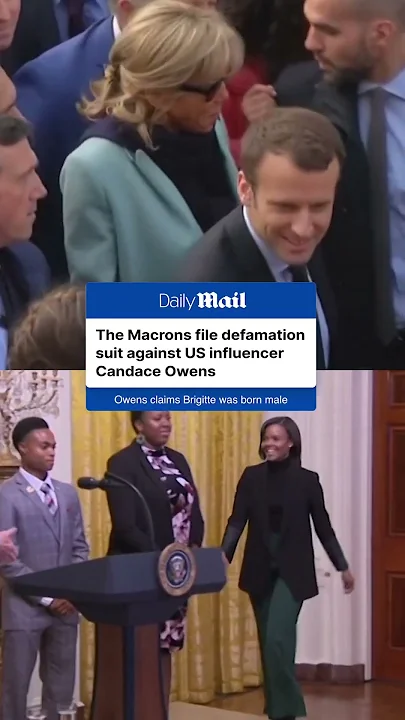 French President files defamation lawsuit after Candace Owens says First Lady was born a man