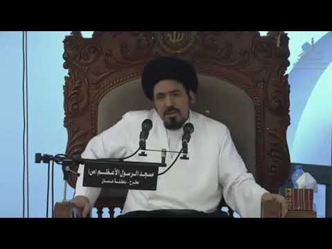 إيمان أبوطالب ع بالنبي ص منذ صغره و قصة وأبيض يستسقى الغمام بوجهه السيد منير الخباز