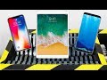 Shredding Apple Ipad Iphone X Samsung Galaxy S8 Hydraulic Press VS Iphone X Samsung Galaxy S9