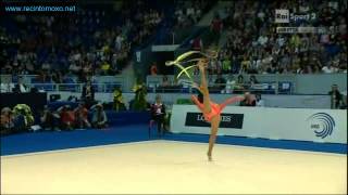 Carolina Rodriguez Ribbon European Championship Nizhny Novgorod 2012