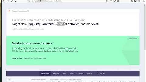 Routing to Controllers [Laravel 7 from scratch] E07