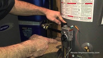 How To Light A Gas Water Heater Pilot Light