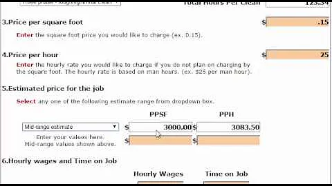 Post Construction Cleaning Calculator for Commercial Cleaning Companies