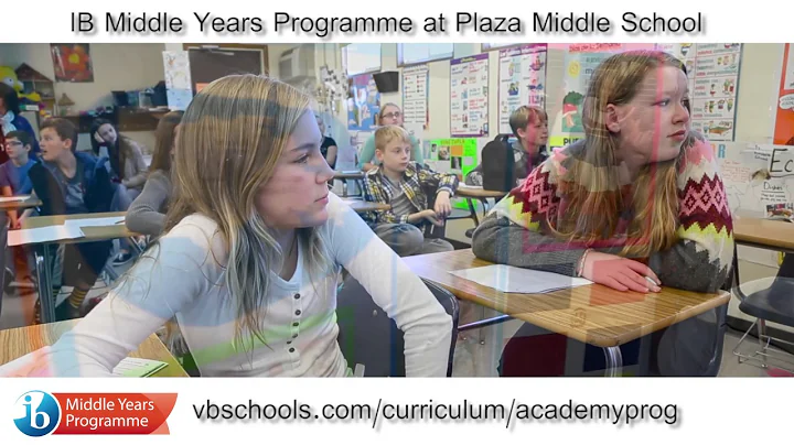 IB Middle Years Programme at Plaza Middle School