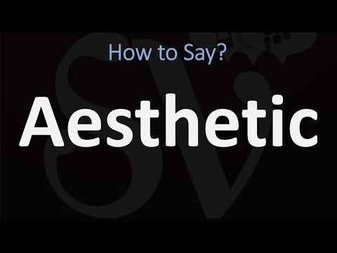 How to Pronounce Aesthetic? (CORRECTLY)