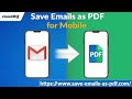 How to Save Emails as PDF on Mobile