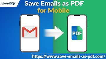 How to Save Emails as PDF on Mobile