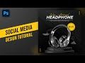 Photoshop Tutorial - E-Commerce Product Banner Design for Social Media Post Design