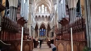 Choir Practice Clip at Salisbury Cathedral
