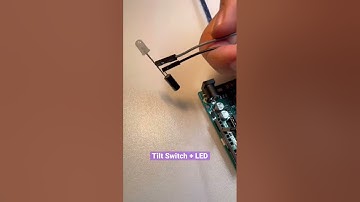 Mind-boggling dancing LED with Tilt Switch #electronics #arduino #electrician #engineer #led #switch