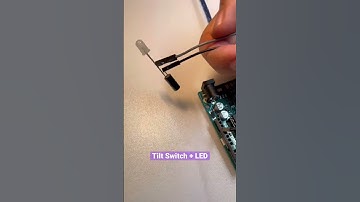 Mind-boggling dancing LED with Tilt Switch #electronics #arduino #electrician #engineer #led #switch
