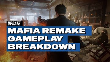 Mafia 1 Remake 👮 Gameplay Breakdown & Comparison  🚖 (Mafia Definitive Edition) 💵 Mission Reveal