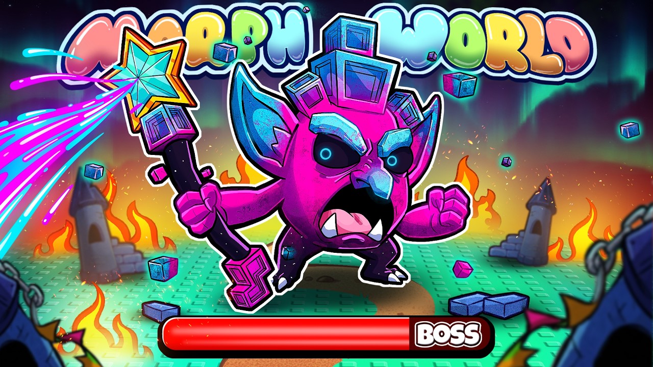 LEAKING SECRET BOSS IN MORPH WORLD!