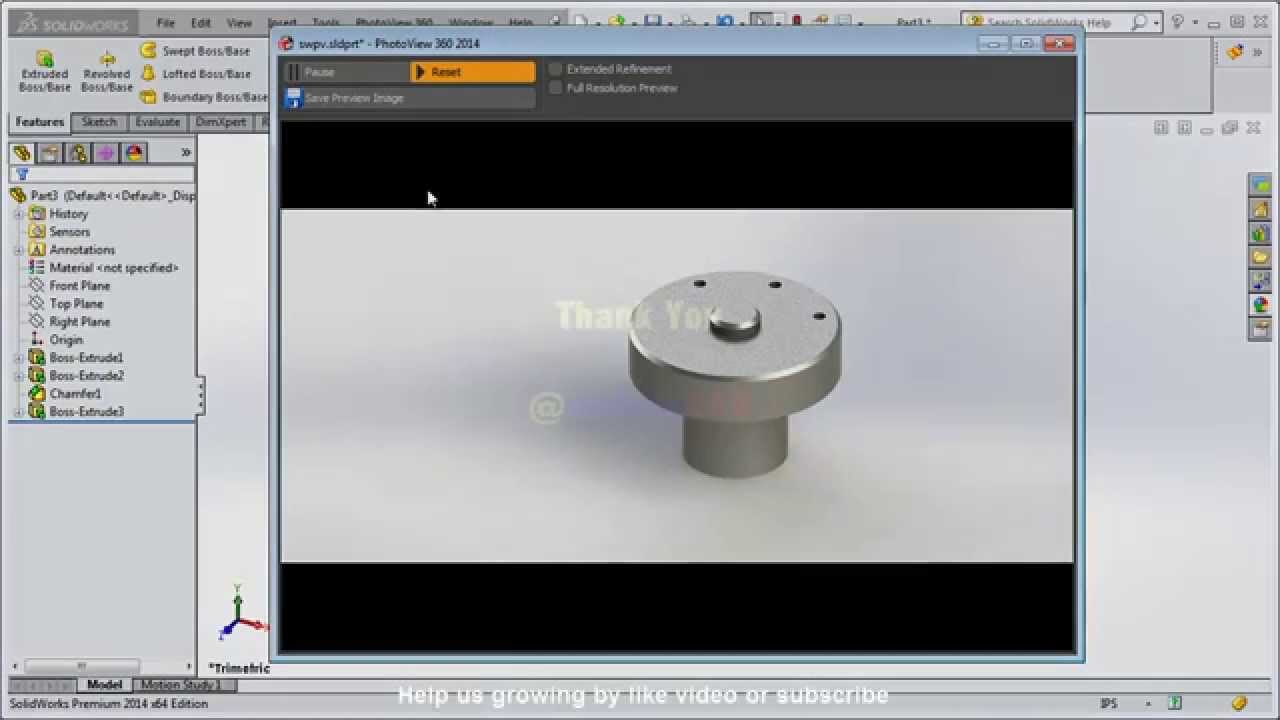 Solidworks 3D Housing Fixture Tutorial (Basic) YouTube