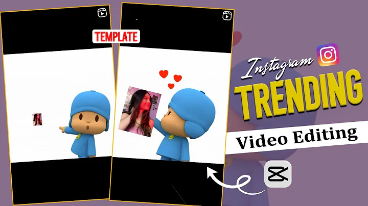 New Viral Pocoyo Capcut Template | Instagram New Trending video Editing Tutorial