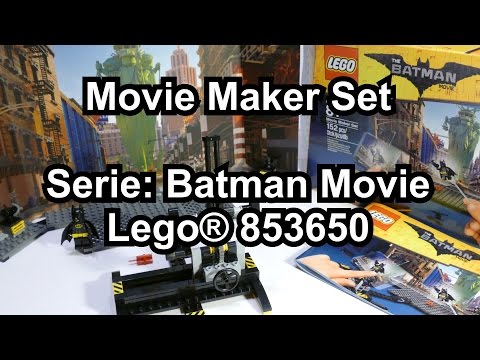 Review LEGO Movie Maker Set 2017 (Set 853650 The Batman Movie deutsch)
